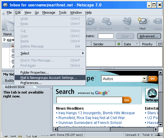 hot to uninstall netscape 7.0